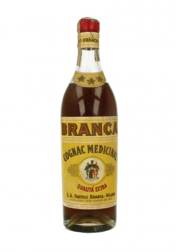 COGNAC MEDICINAL BRANCA  69CL 43% VERY RARE BOTTLED IN THE 20'S-30'S