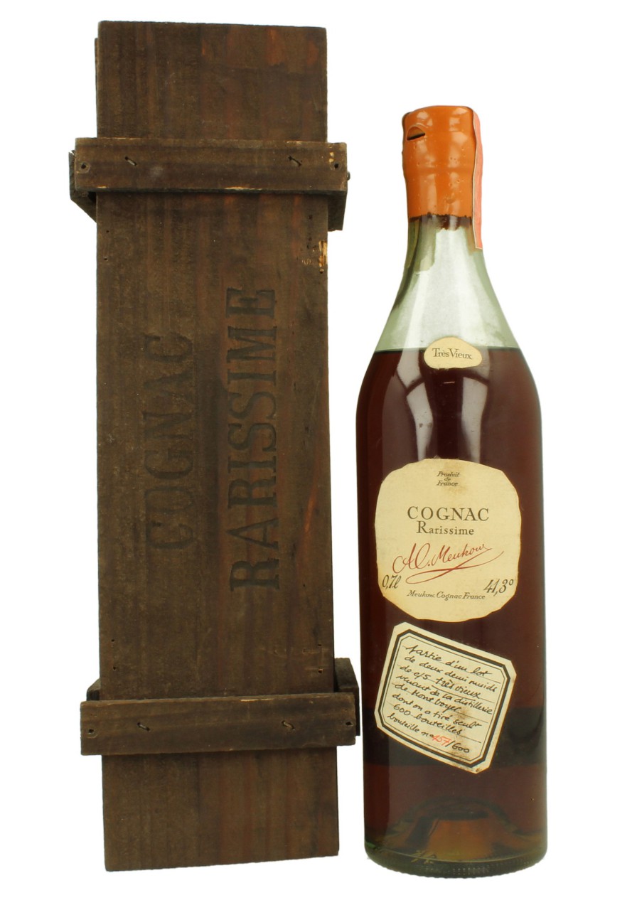 COGNAC MEUKOW RARISSIME 70 CL 41.3% VERY VERY RARE OLD