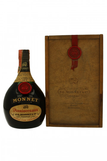 COGNAC MONNET Annivesaire Bot 60/70's 75cl 40%