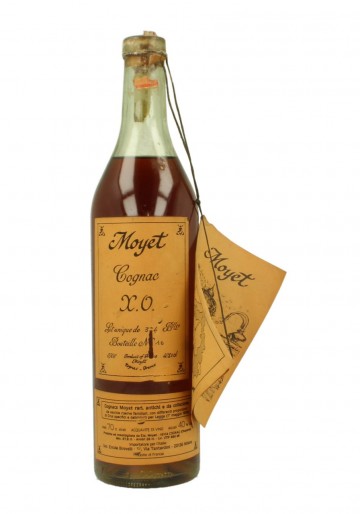 COGNAC MOYET  XO  70 CL 40% ONLY 324 BOTTLES BOTTLED IN THE 70- 80'S