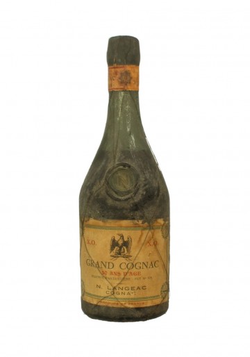 COGNAC N- LANGEAC  XO 50 YO 73 CL 40% VERY VERY OLD BOTTLE