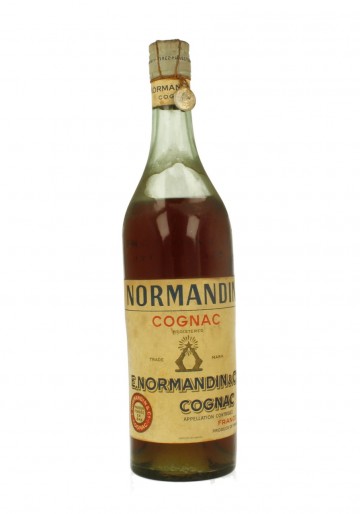 COGNAC NORMANDIN  TALL BOTTLE 75CL 40% BOTTLED IN THE 50'S  