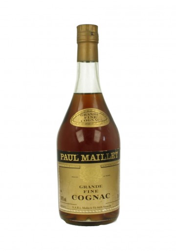 COGNAC PAUL MAILLET  70 CL  40 % BOTTLED IN THE 70'S 