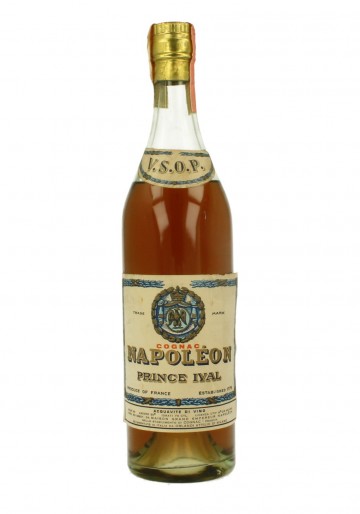 COGNAC PRINCE IVAL   TALL BOTTLE 73 CL 40 % BOTTLED IN THE 60'S -70'S