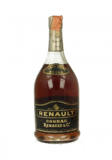COGNAC RENAULT EXTRA carte noir Bot 60/70's 75cl 40% CARTE NOIR EXTRA very rare probably distilled before 1945
