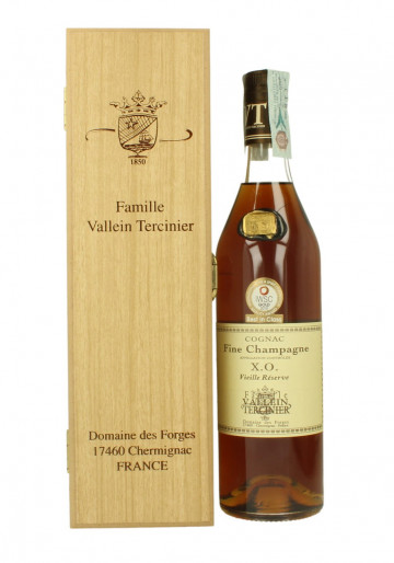 COGNAC VALLEIN TERCINIER 70cl 40% VIELLE RESERVE XO Wood box