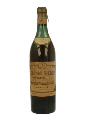 COGNAC VIERGE  WHITAKER MARSALA  VERY RARE BOTTLED IN THE 20'S-30'S