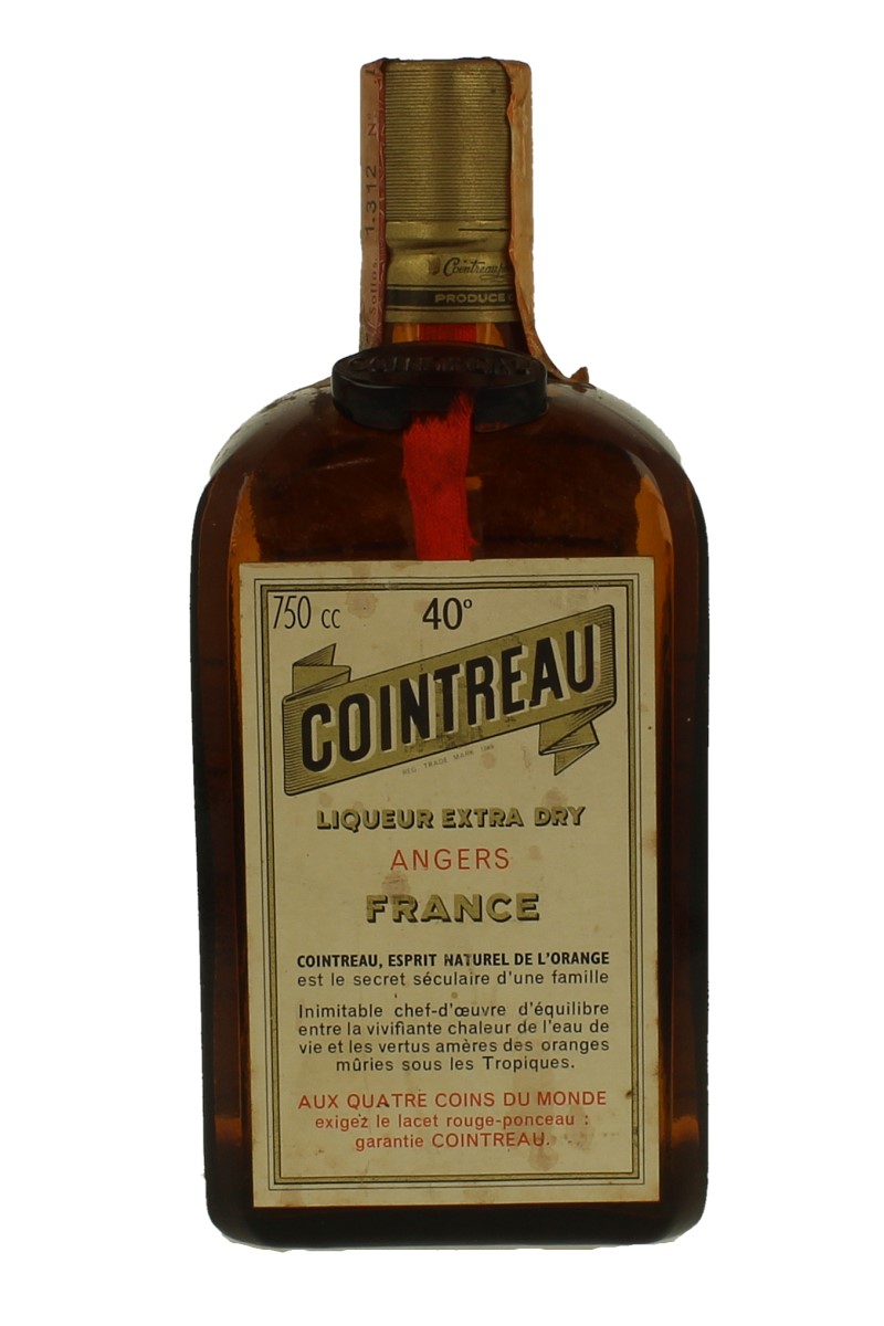 COINTREAU Liquor Extra Dry Bot.70's 75cl 40 Products Whisky