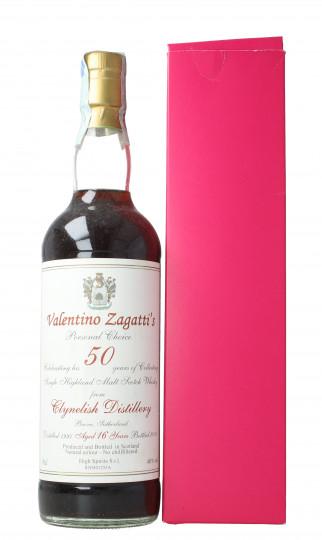 Complete series Valentino Zagatti Collection 6x 70cl High Spirits  - Springbank- Clynelish-Linkwood- Glenlivet-Mortlach-Caol Ilas