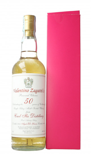Complete series Valentino Zagatti Collection 6x 70cl High Spirits  - Springbank- Clynelish-Linkwood- Glenlivet-Mortlach-Caol Ilas