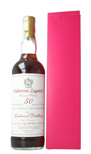 Complete series Valentino Zagatti Collection 6x 70cl High Spirits  - Springbank- Clynelish-Linkwood- Glenlivet-Mortlach-Caol Ilas