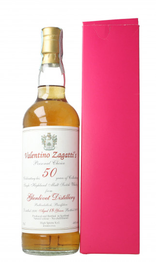 Complete series Valentino Zagatti Collection 6x 70cl High Spirits  - Springbank- Clynelish-Linkwood- Glenlivet-Mortlach-Caol Ilas