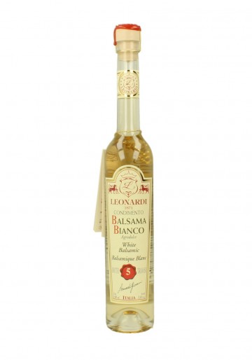 CONDIMENTO BALSAMICO DI MODENA BIANCO LEONARDI  5YO 10CL BALSAMIC VINEGAR WHITE 