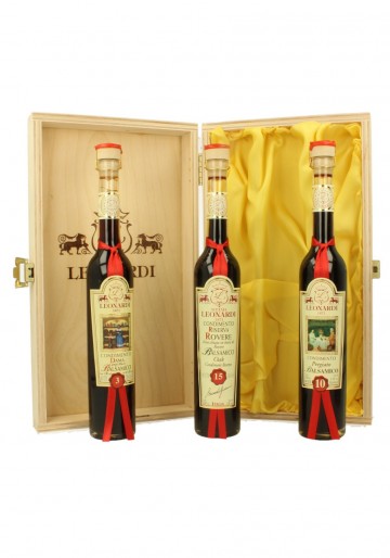 CONDIMENTO BALSAMICO DI MODENA Gift Set 3-10-15 3x100ml Leonardi Balsamic Vinegar