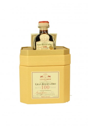 CONDIMENTO ORIGINALE RISERVA D'ORO 100 Travasi 68 GR LEONARDI 100 Travasi mean 100 years old