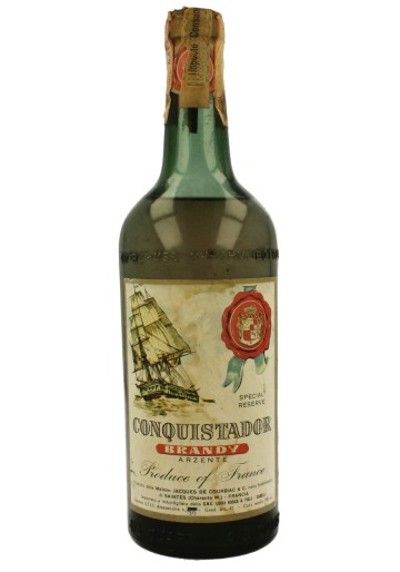 Conquistador  Brandy Bot.60/70's 75cl 41 % Jacques De Courbiac