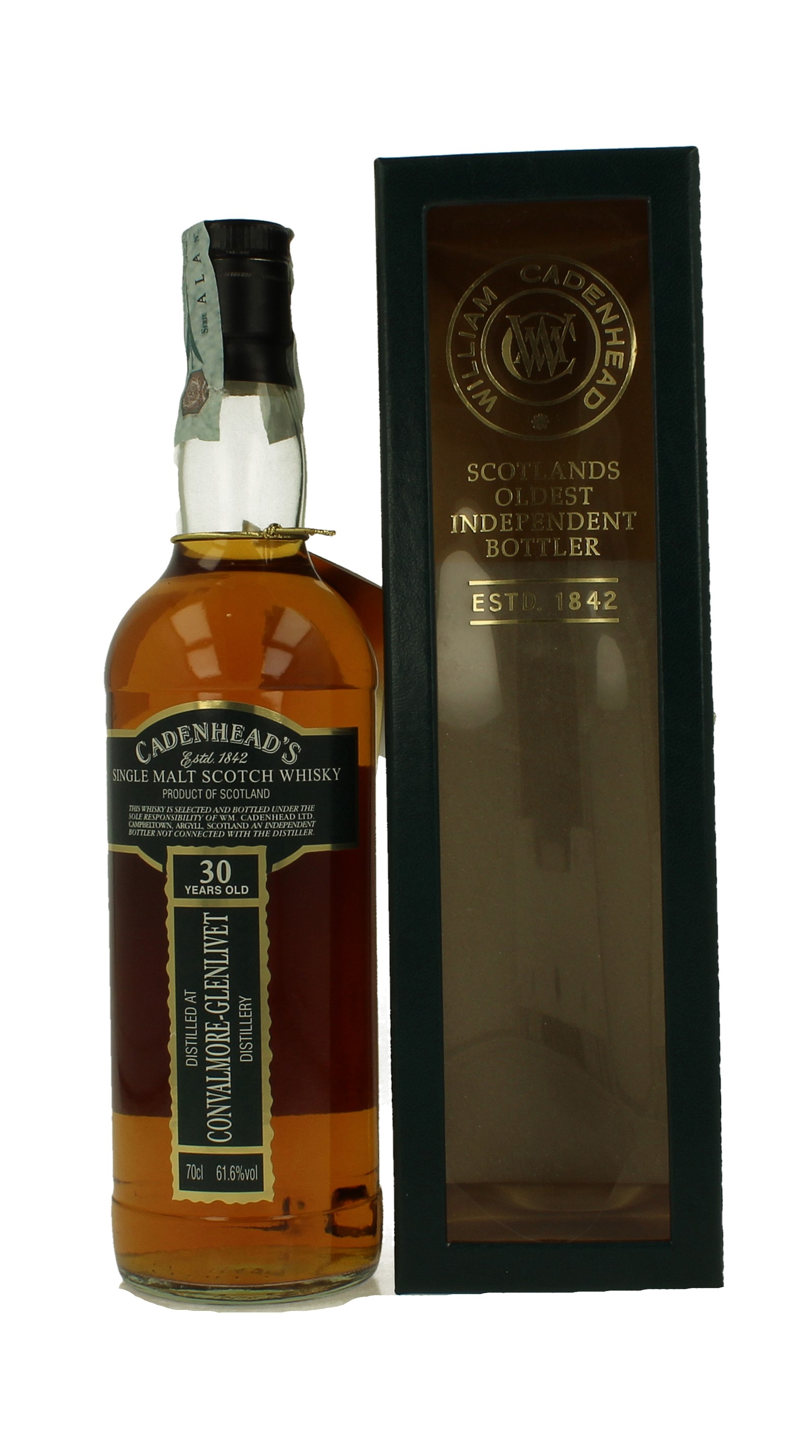 Convalmore 28年 CONVALMORE 30 Years Old 1977 2007 70cl 61.6% Cadenhead's