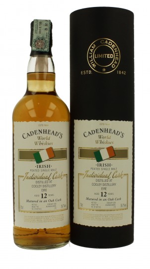 COOLEY IRISH 12 years old bottled 2005 70cl 59.7% Cadenhead's - World Whiskies