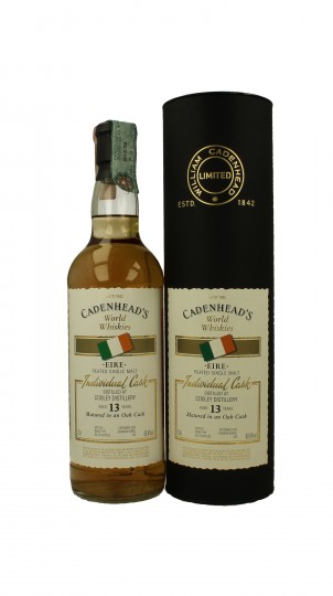 COOLEY IRISH 13 years old bottled 2005 70cl 60.6% Cadenhead's - World Whiskies