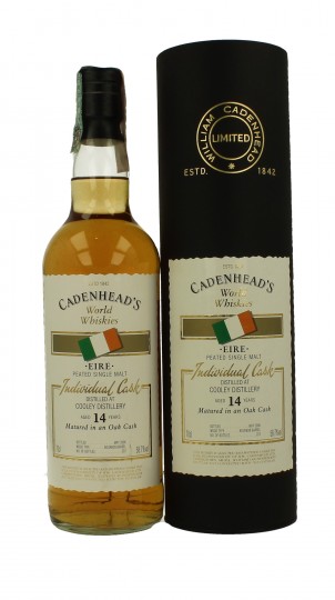 COOLEY IRISH 14 years old 1992 bot 2006 70cl 58.7% Cadenhead's - World Whiskies