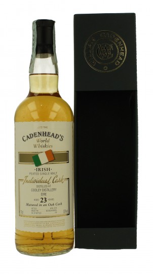 COOLEY IRISH 23 Years Old bottled 2015 70cl 55 % Cadenhead's - World Whiskies