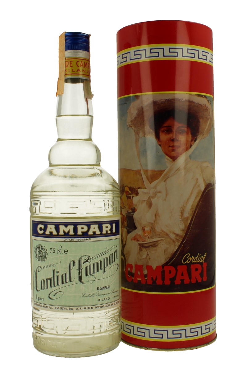 CORDIAL CAMPARI BOTTLED IN THE 80'S 75cl 36% - Products - Whisky