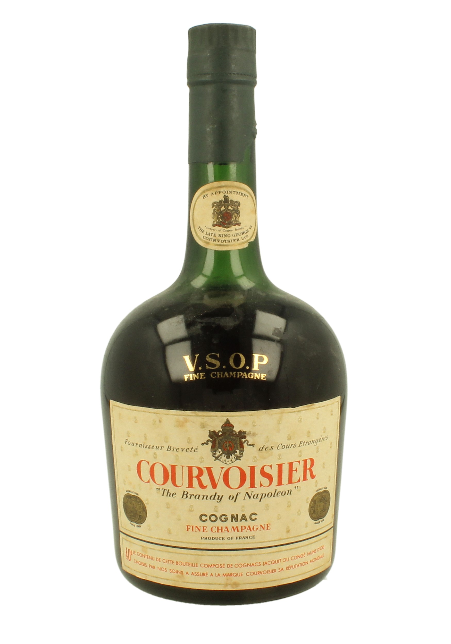 COURVOISIER Bot 60/70's 75 CL 40% VSOP - Products - Whisky