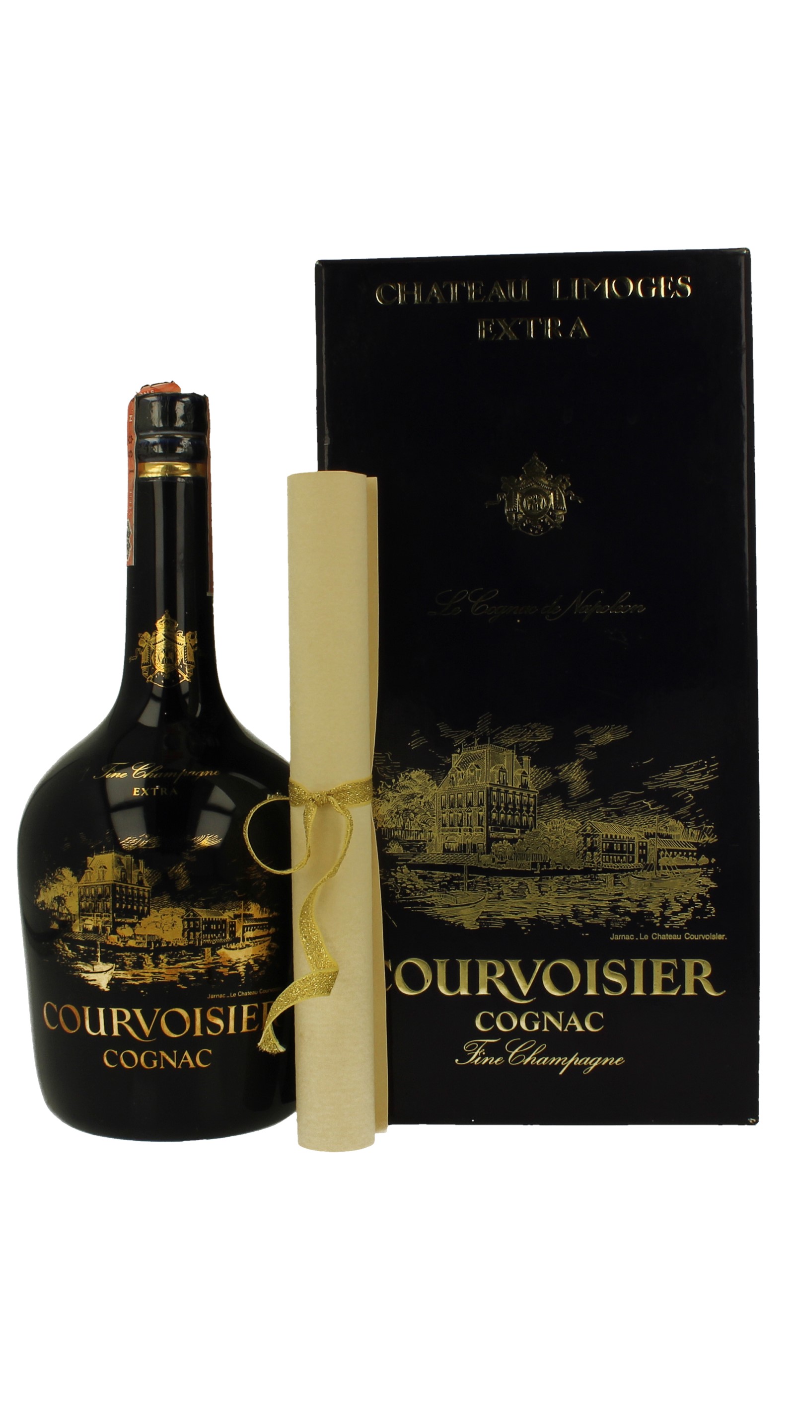 COURVOISIER EXTRA Bot in The 80's 70cl 40% OB- - Products - Whisky