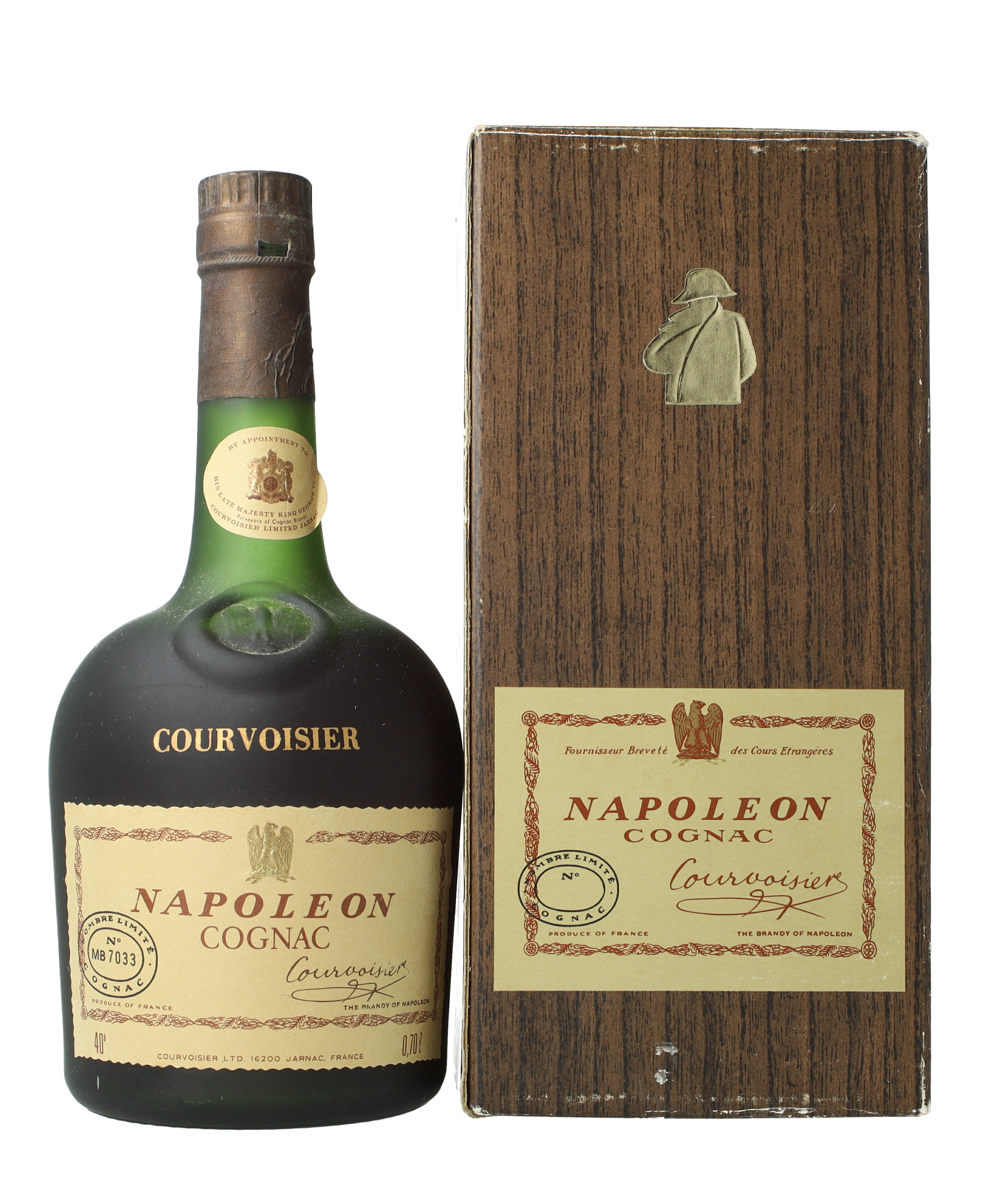 COURVOISIER Nombre limitè Cognac Napoleon - Bot. in The 80's