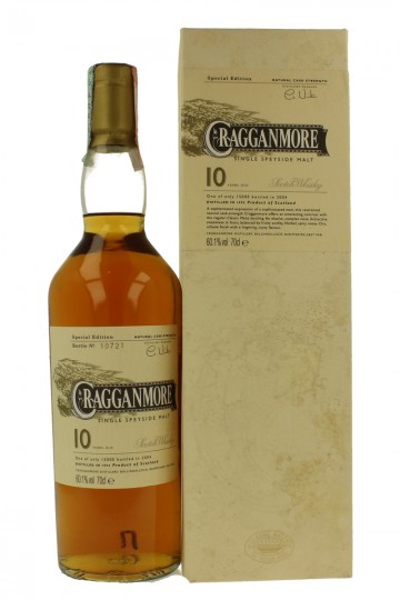 CRAGGANMORE 10 years old B.2004 70cl 60.1% OB-Special Edition