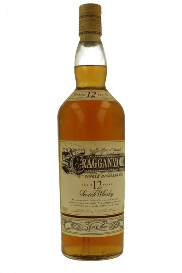 CRAGGANMORE 12 years old Bot.90's 100cl 40%