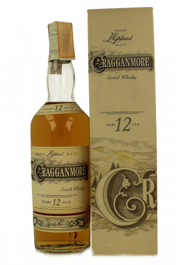 CRAGGANMORE 12  Years Old Bot in The 80's 75cl 43% OB-