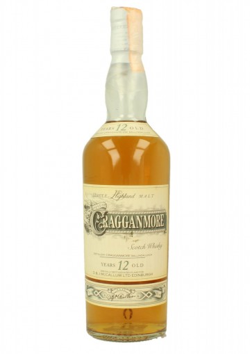 CRAGGANMORE 12yo Bot.80's 75cl 40% OB