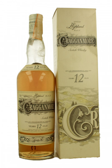 CRAGGANMORE 12yo Bot.90's 70cl 40% OB