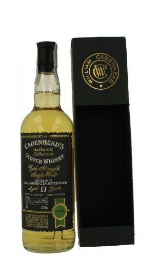 CRAGGANMORE 13 years old 1999 2013 70cl 54.5% Cadenhead's - Authentic Collection