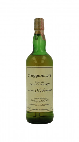 CRAGGANMORE 1976 Bot.80's 43% Gordon MacPhail