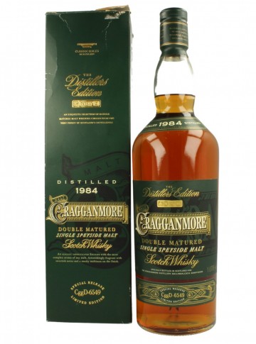 CRAGGANMORE 1986 100cl 40% OB - Distillers Edition 1st Release
