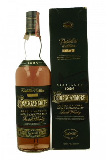 CRAGGANMORE D.E. Speyside Scotch Whisky 1984 75cl 40% OB-