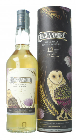 CRAGGANMORE Speyside Scotch Whisky 12 year old 2019 edition 70cl 58.4% OB- Limited Edition