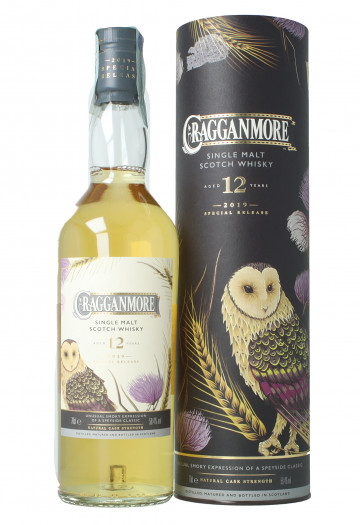 CRAGGANMORE Speyside Scotch Whisky 12 year old 2019 edition 70cl 58.4% OB- Limited Edition