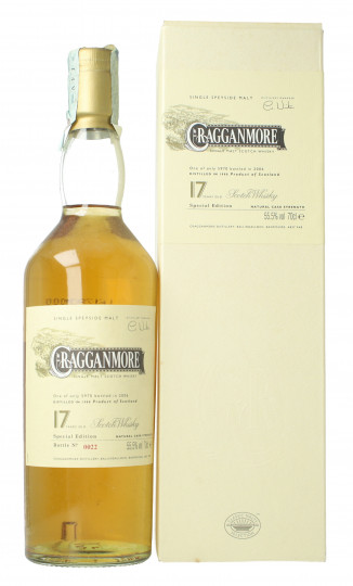 CRAGGANMORE Speyside Scotch Whisky 17 year old 2006 edition 70cl 55.5% OB-