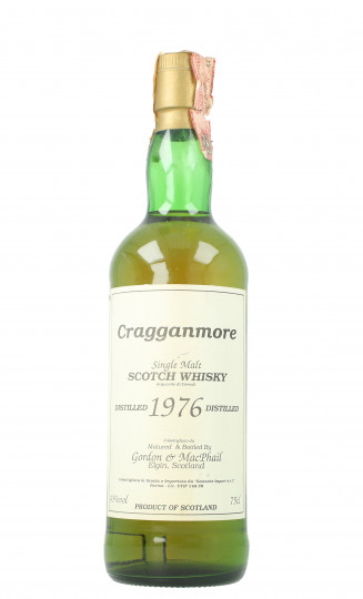 CRAGGANMORE Speyside Scotch Whisky 1976 Bot.80's 75cl 43% Gordon MacPhail- Sestante