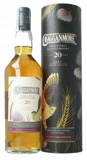 CRAGGANMORE Speyside Scotch Whisky 20 year old 2020 Edition 70cl 55.8% OB- Limited Edition