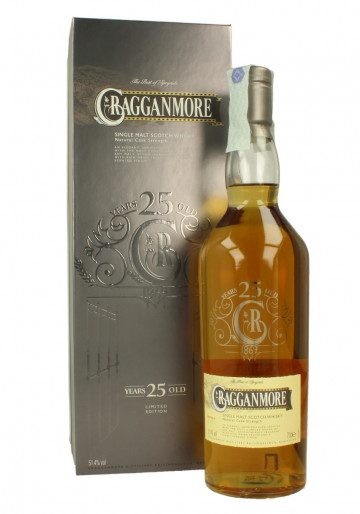 CRAGGANMORE Speyside Scotch Whisky 25yo Bot.2014 70cl 51.4% OB - Special Release