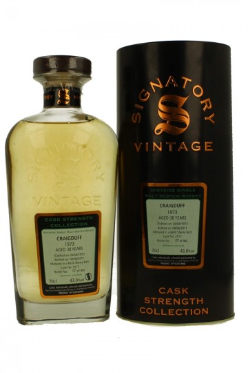 Craigduff- Strathisla 38yo 1973 2011 70cl 43% Signatory  - cask 2517