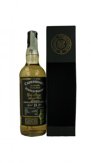 CRAIGELLACCHIE 13 years old 1999 2012 70cl 53% Cadenhead's - Authentic Collection