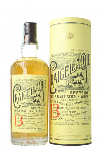CRAIGELLACHIE Speyside Scotch Whisky 13 year old 70cl 46%