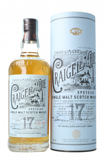 CRAIGELLACHIE Speyside Scotch Whisky 17 year old 70cl 46%