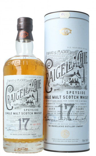 CRAIGELLACHIE Speyside Scotch Whisky 17 year old 70cl 46%