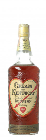CREAM OF KENTUCKY  Straight Bourbon Whiskey 75cl 80&deg;proof James E Pepper